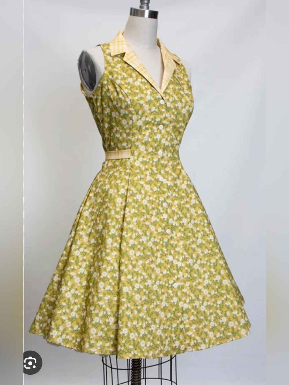 Heart Of Haute Daisy Floral Fit & Flare Dress - Size 2X